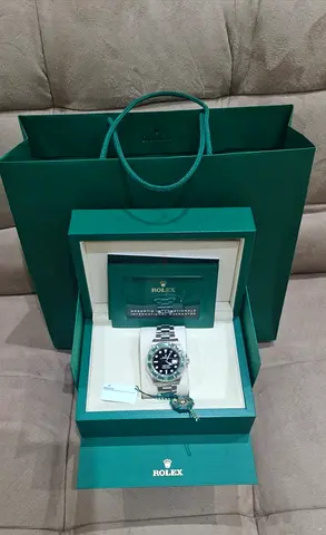 ROLEX S/S SUBMARINER STARBUCKS BRAND NEW FULL SET FRESH DATE