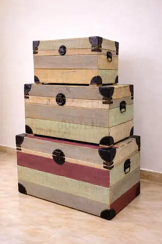 Vintage- 3 Tiers Storage Rack