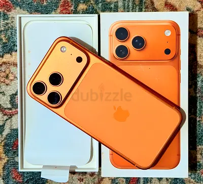 iPhone 17 Pro Max 256GB Cosmic Orange  100% Battery Health  Brand New Condition Scratch less
