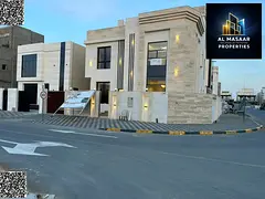 Corner villa with 7 master bedrooms, high-end finishing, including transfer fees, electricity, and w