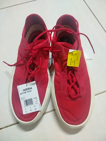 Red adidas adifom TRXN sneakers - brand new with tags, size UK 12