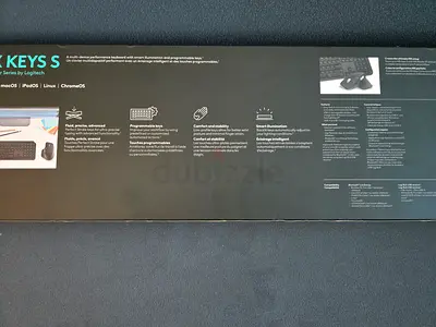 Logitech Multi-Device Wireless Keyboard (boxed) - Like New Condition