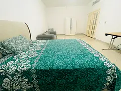 Spacious Furnished Hall Room with Private Bathroom | Ready to Move | Al Zahiyah