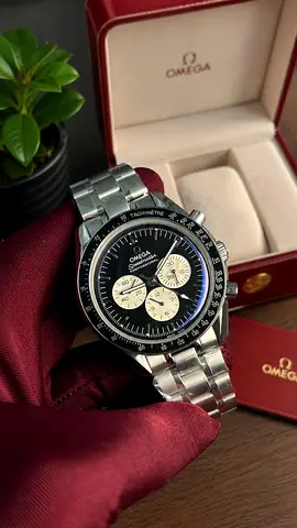 Omega Speedmaster Chronograph Stainless Steel Watch with Box