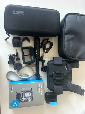 Go Pro Hero 9 Black + Equipment — used, good working condition