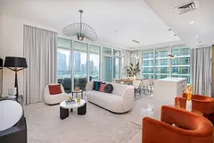 Elegant 3BR + Maid | Sunrise Bay Emaar Beachfront | Sea View &amp; Beach Access | All Bills Included