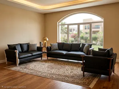 Maac Furniture Leather Original Sofa Excellent Condition