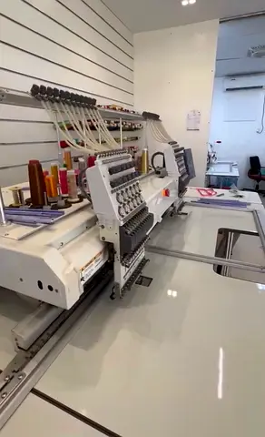 Ricoma Multi-Head Commercial Embroidery Machine (2-Head)