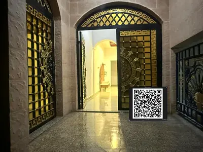 Furnished villa for rent, super deluxe finishing, in a very prime location in Al Yasmin