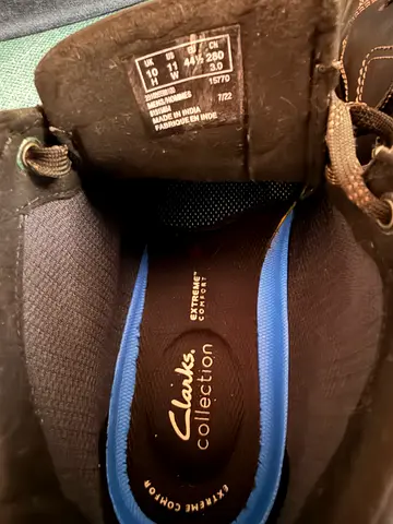 Clarks mens casual shoes - size 10 UK, good condition