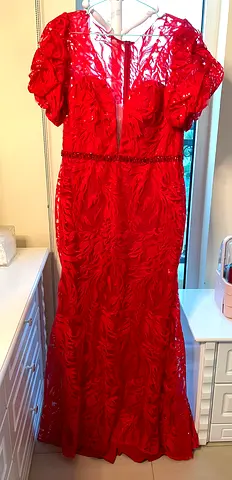 Red Evening Dress - Mac Duggal