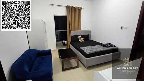 Luxury furnished 1BR, master bedroom, spacious hall, American kitchen, open-view balcony, 2 bathrooms, premium finishing, prime location, easy payment