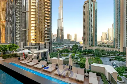 (Burj Khalifa View) Luxurious 2BR + Maid’s Room in Act One | Act Two – Downtown Dubai