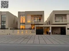 For sale: a brand new villa, first occupancy, consisting of four master bedrooms, super deluxe finis