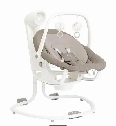 Joie automatic baby swing/rocker in beige - gently used
