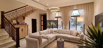 Furnished 4BR Townhouse | Le Grand Chateau JVC | Multiple Living Areas