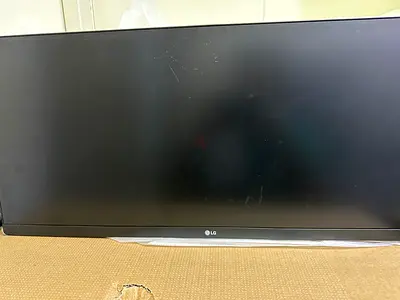 6 Monitors for Sale: Samsung 27” (Brand New in Box)  LG 29” UltraWide IPS