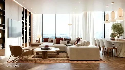 Spacious Luxury 2BR+Maids | Big Balcony | Handover Soon