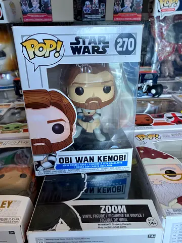 Funko Pop! Star Wars #270 Obi-Wan Kenobi Vinyl Figure - New In Box