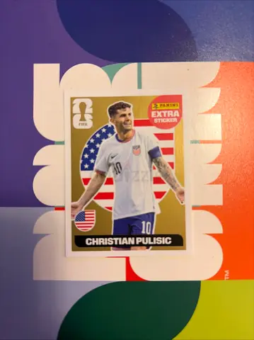 Panini - Pulisic Gold Extra Card