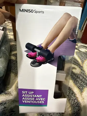 MINISO Sit Up Assistant with Suction Cups - Core Trainer