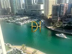 Dubai marina , 3 b/r with 4 cheques , balcony , marina view