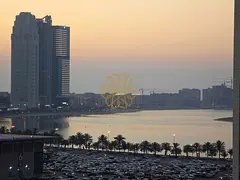Seaview 2 Bedroom Apartment Bith Master Bedroom with Balcony + Wardrobe with Open view In Al Taawun