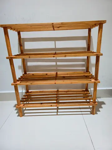 Dhs 25 only. 4-tier shoe rack in great condition. Immediate sale.