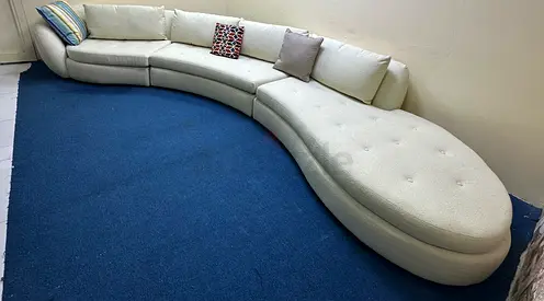 Selling cratebarrel corner sofa