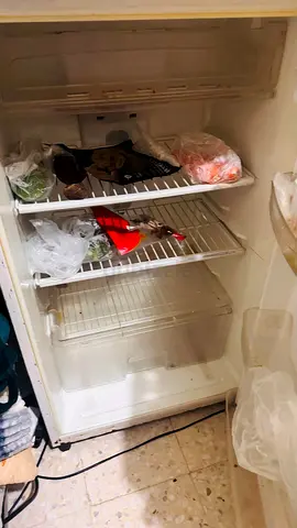 single-door refrigerator with freezer compartment - used