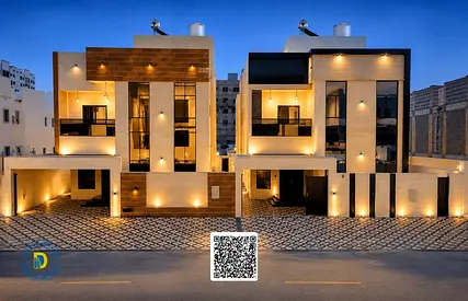Modern villa in a prime location in Al Yasmeen area, Ajman. 5 bedrooms and a roof terrace, at an excellent price.