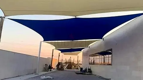 Outdoor Shade Sails - Large Triangular Canopy Panels (Set)