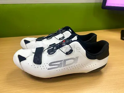 SIDI Sixty Road Bike Shoes white black