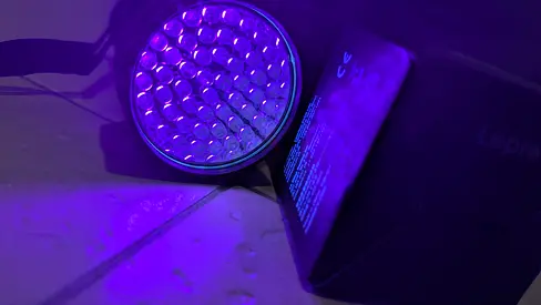 Lepro UV/LED Grow Light / Plant Light - Compact Round Panel (Used)