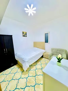 Fully furnished nit and clean small master master room available in Al khalidiya near corniche area