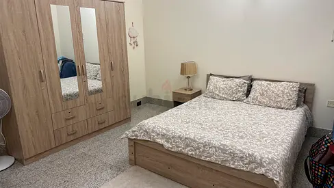 Queen Bedroom Set – Bed, Wardrobe, Side Table, Lamp  Rug