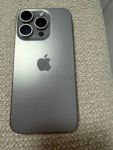 I phone 15 pro,Natural Titanium,256GB