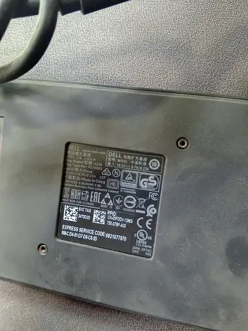 Dell docking station (undercarriage label shown) - working condition