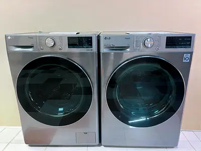 LG Smart 9kg Washer  9kg Dryer Set – Separate Units Latest Collection