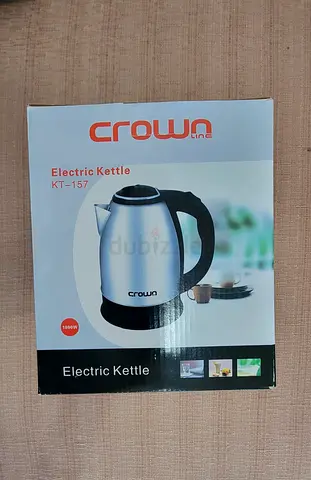 Crown KT-157 Electric Kettle - 1.7L (New in Box)