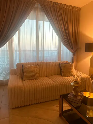 Sofa with table