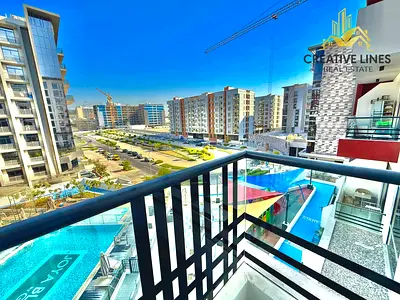 Bright 1bedroom || Lundry + store room || Pool & Park view ||