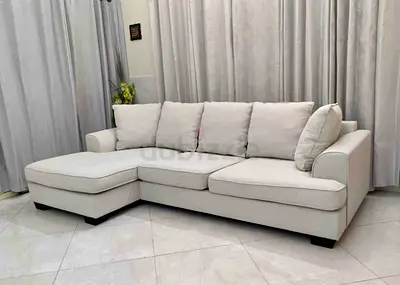 The one Kingston beige L shape sofa