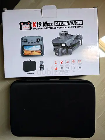 ​K19 Max Drone - GPS Return, 360° Obstacle Avoidance + Smart Screen Controller
