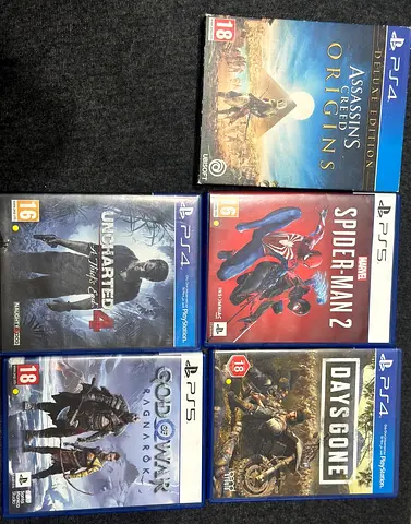 PlayStation Games #$% of war #uncharted #spiderman #assassins creed #Days gone