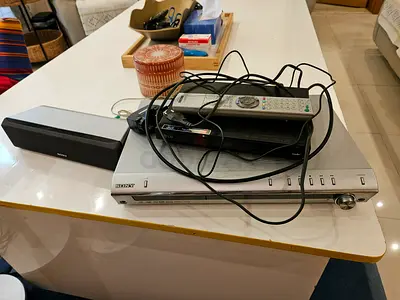 TV and sound system