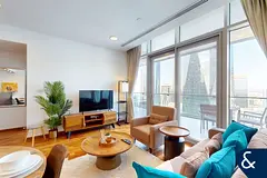 One Bedroom | DIFC View | Large Balcony