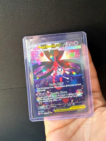 Pokémon Mega Frosmoth EX Full Art Collectible Card (Sleeved)