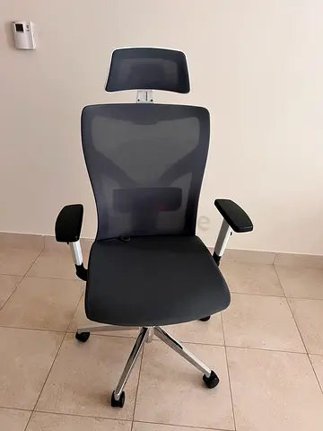 Ergonomic Office Chair with Headrest — excellent condition