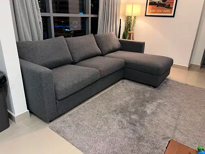 Ikea vimle L shaped.sofa bed 🛌 and mattress 😴 dark gunnared